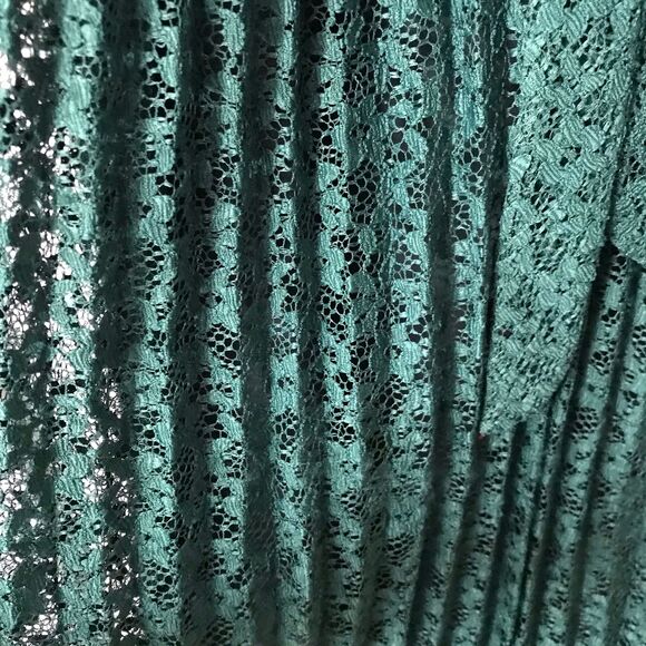 ERIN by Erin Fetherson Lace Emerald Green Halter Mini Dress Sz 2 Classy Elegant - Picture 10 of 10